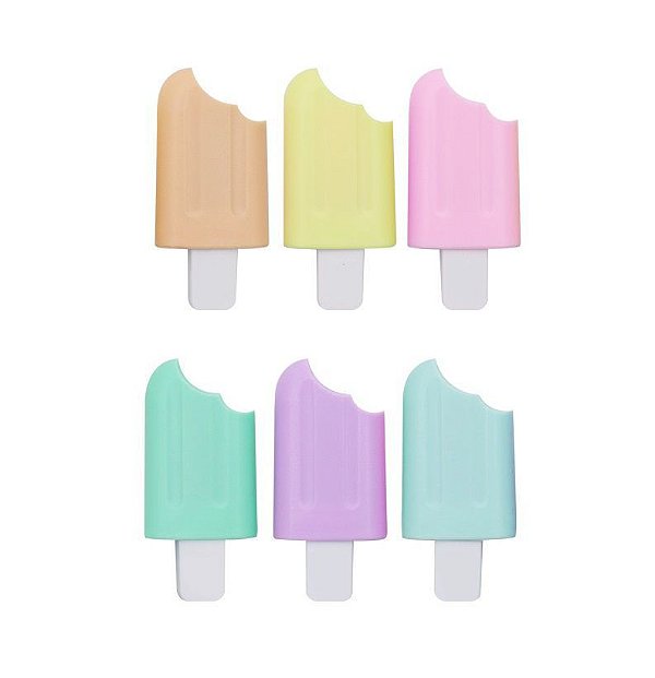 Marca Texto Mini Picole Pastel Sortido - Jocar