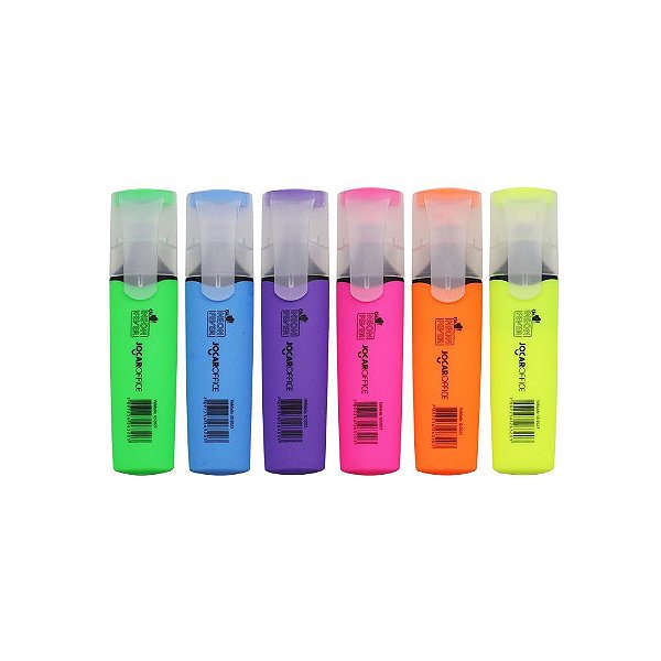 Marca Texto Neon Fever Sortido - Jocar Office