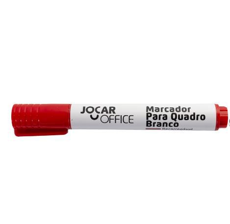 Marcador P/quadro Bco Cor Vermelho - Jocar Office