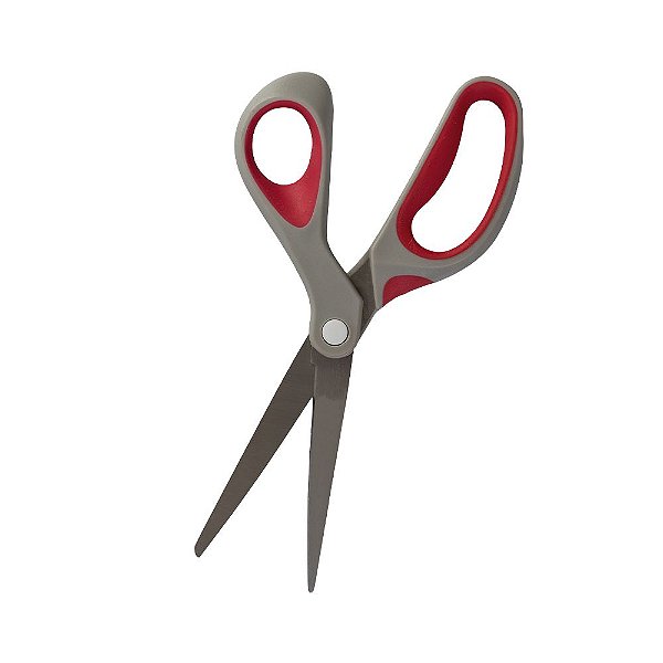 Tesoura Multiuso 21,0cm Inox Emborrachado - Jocar