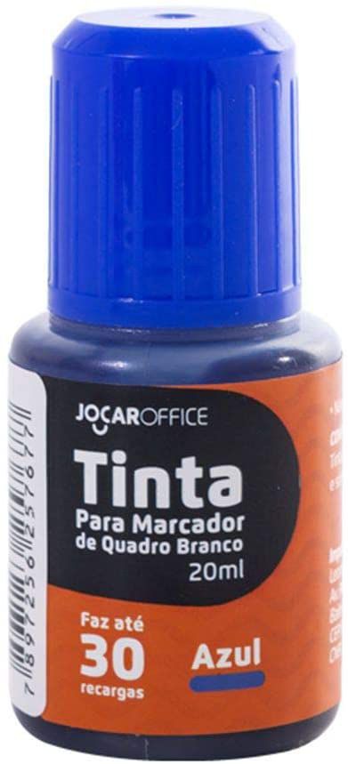 Tinta Marcador Quadro Branco 20ml Azul - Jocar