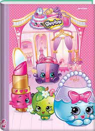 Caderno Broc Cd 1m 96f Shopkins - Jandaia