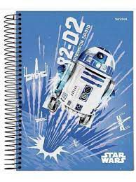 Caderno Esp Univ Cd 10m 200f Star Wars Tr -jandaia