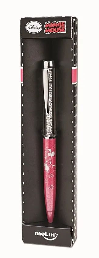 Caneta Esf Cristal Minnie - Molin