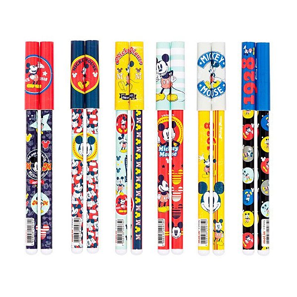 Caneta Esferografica Estampa Mickey - Molin