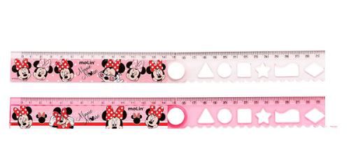 Regua 30cm Dobravel Minnie - Molin