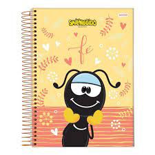 Caderno Esp Univ Cd 10m 200f Smilinguido - Jandaia