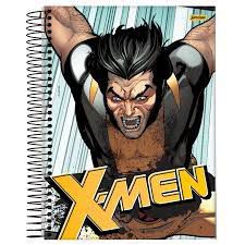Caderno Esp Univ Cd 10m 200f X-men - Jandaia