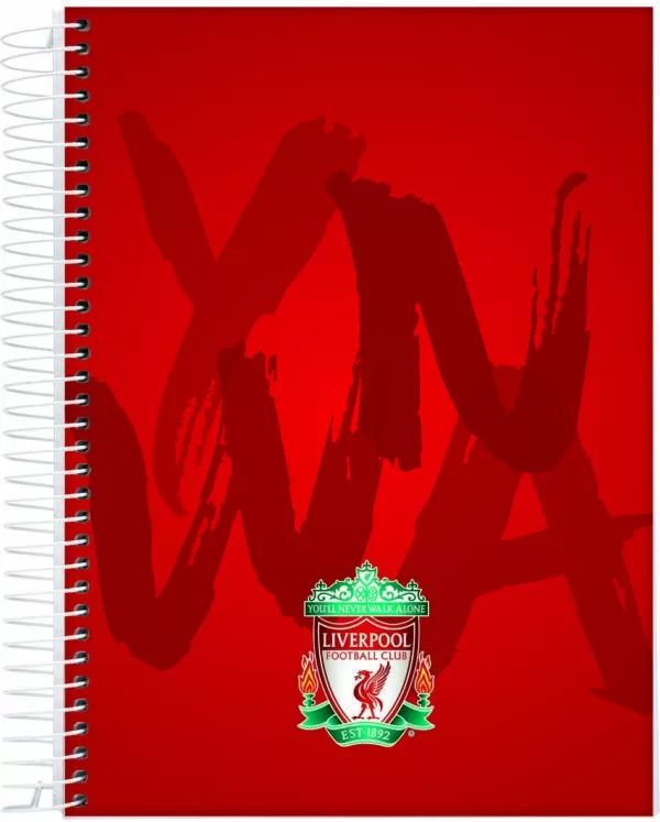 Caderno Esp Univ Cd 10m 160f Liverpool - Jandaia