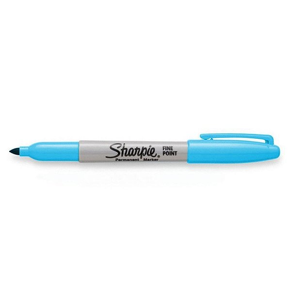 Marcador Permanente Fina Az Turquesa - Sharpie