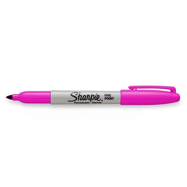 Marcador Permanente Fina Magenta - Sharpie