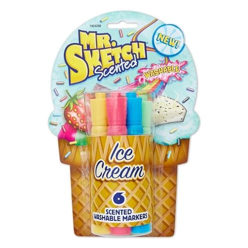 Blister C/6 Marcador Ice Cream Mr Sketch - Sharpie