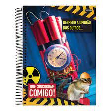 Caderno Esp Univ Cd 15m 300f Insano - Jandaia