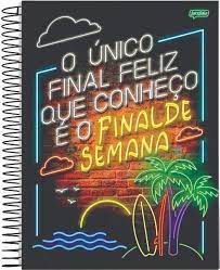 Caderno Esp Univ Cd 20m 320f Placas Humor -jandaia