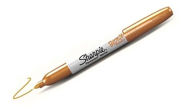 Marcador Permanente Maker Metal Bronze - Sharpie