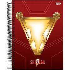 Caderno Esp Univ Cd 10m 200f Shazam - Jandaia