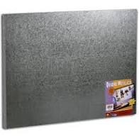 Quadro Metalico Prata Medio - Cortiarte