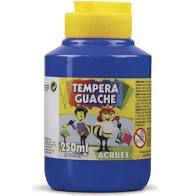 Tempera Guache 250ml Azul Turquesa - Acrilex