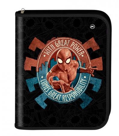 Caderno Fichario Argolado Homem Aranha - Dac