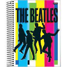 Caderno Esp Univ Cd 10m 200f Beatles - Jandaia