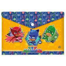 Malote A4 C/botao Pj Masks - Dac