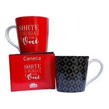 Caneca 400ml Joia Sorte A Minha - Zona