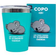 Copo Viagem Snap 300ml Coala  - Zona