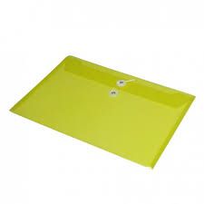 Envelope Pp Vai Vem Horiz Of Ev02 Amarelo-plascony
