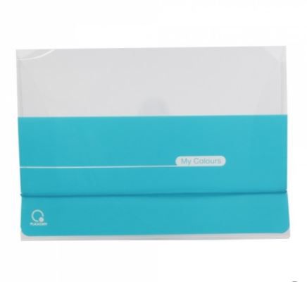 Pasta Aba Elast A4 A20 My Colors Azul - Plascony