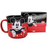 Caneca 350ml Tom Disney Mickey Xadrez - Zona