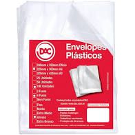 Envelope Plastico A4 Grosso C/400 4 Furos - Dac