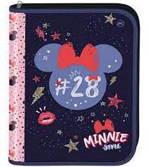 Caderno Fichario Argolado 1/4 48f Minnie Teen -dac
