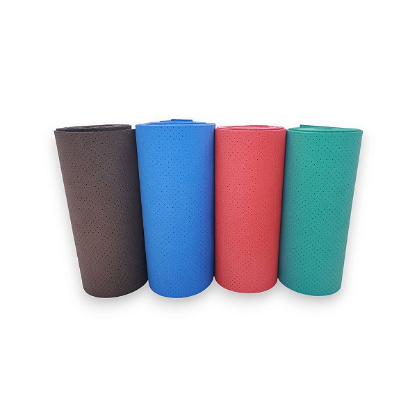 EVA em Rolo 2mm Colors Perfurado