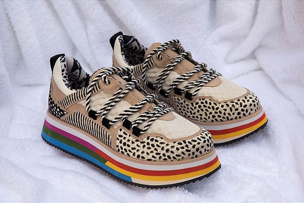 Farm - Tênis Espacial Rainbow - Seu Sapato