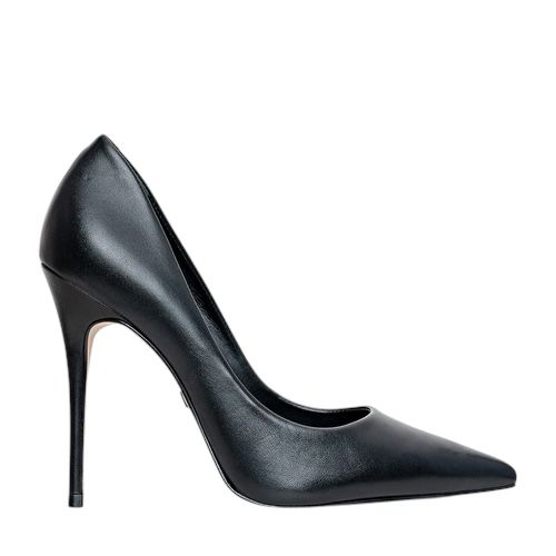Carrano - Scarpin Loretta Salto Alto Fino em Couro Preto