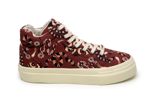 Farm - Tenis Fervo Mid Cobra Coral