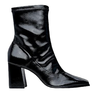 Carrano - Bota Essential Salto Bloco Verniz Preto