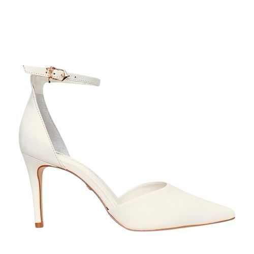 Carrano - Scarpin Slingback Charm Icon Couro Lait