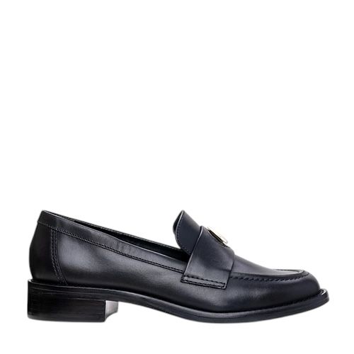 Carrano - Loafer Icon Salto Bloco Couro Preto