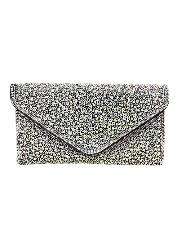 Seu Sapato - Bolsa clutch prata