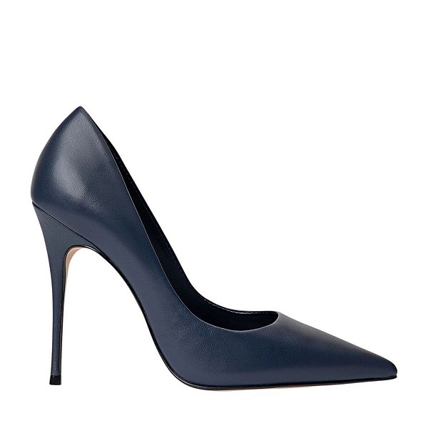 Carrano - Scarpin Loretta Couro Navy(Azul Marino)