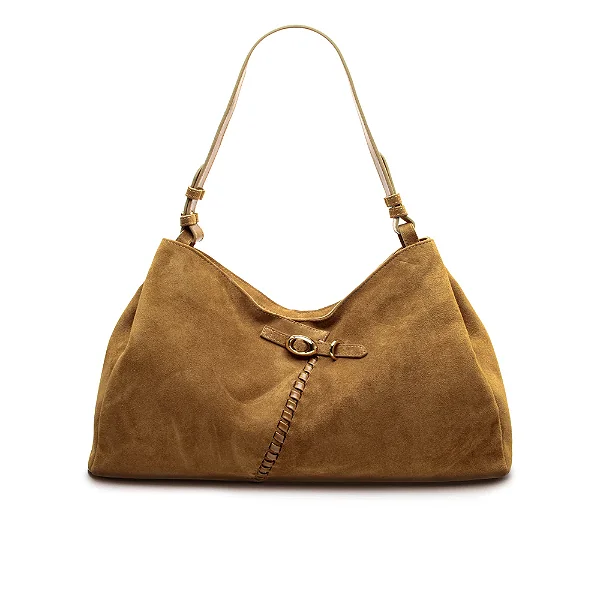 Cecconello - Bolsa Couro Marrom (Capuccino) Cecconello