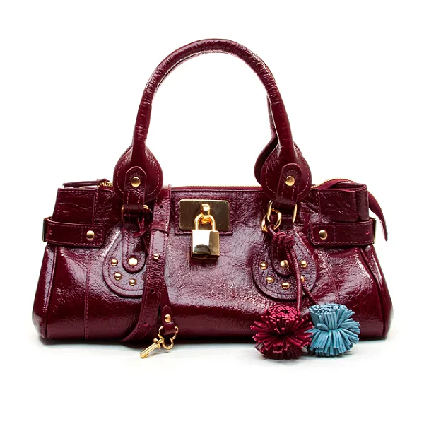 Cecconello - Bolsa Couro Bordô Cecconello