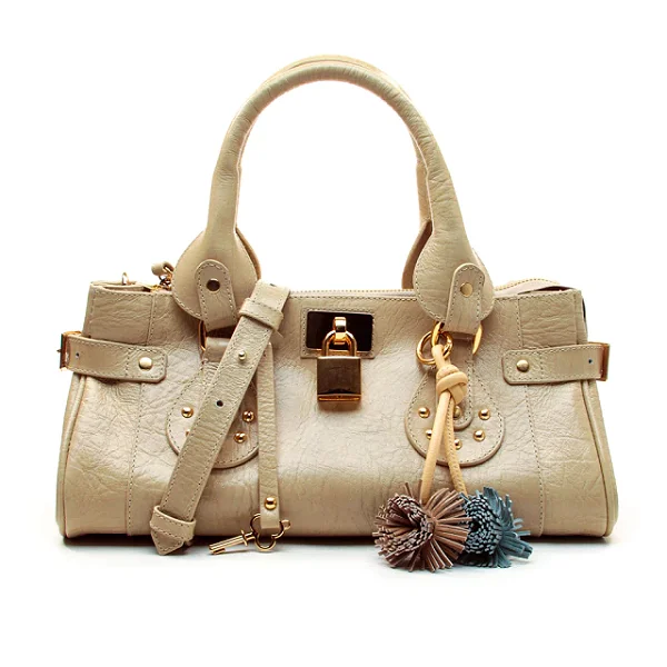 Cecconello - Bolsa couro bege cecconello c2632-1