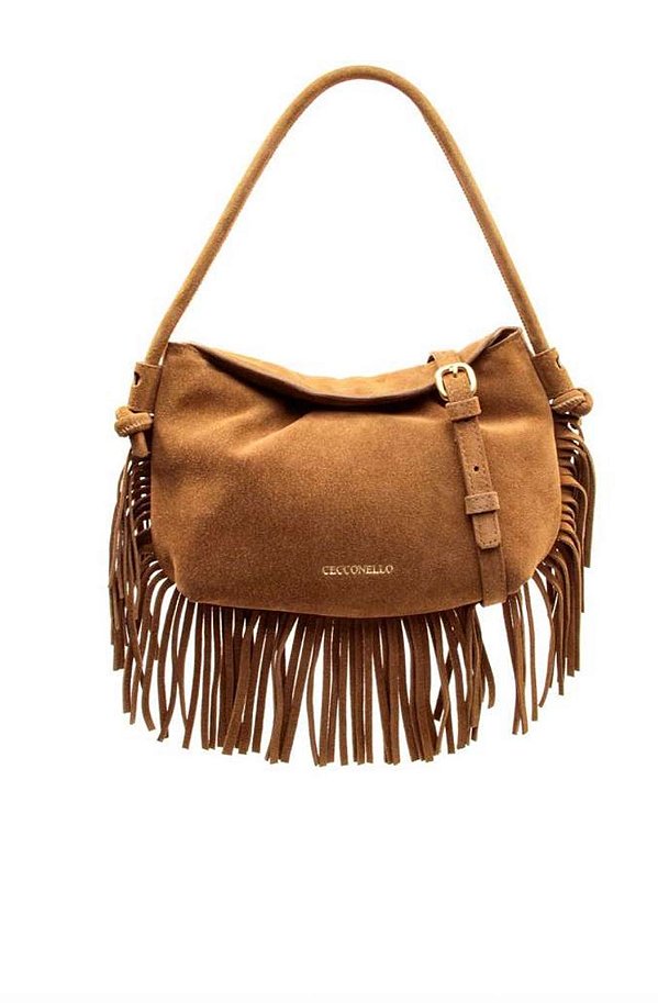 Cecconello - Bolsa couro capuccino cecconello