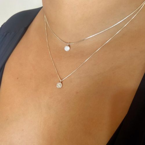 CONJUNTO GPRATAS PONTO DE LUZ DUPLO PRATA 925