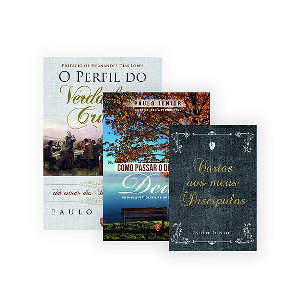 Promoção 3 Livros Defesa Do Evangelho - Paulo Junior #Desconto