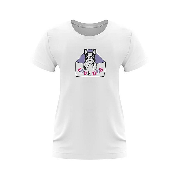 T-shirt Feminina Latidos & Miados - Love Dog
