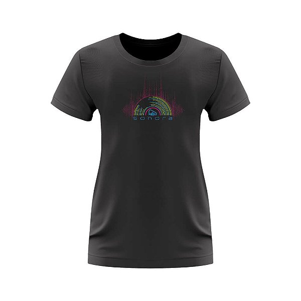 T-shirt Feminina Sonora - Disco Wave