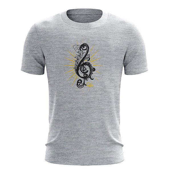Camiseta Sonora - Notas Musicais